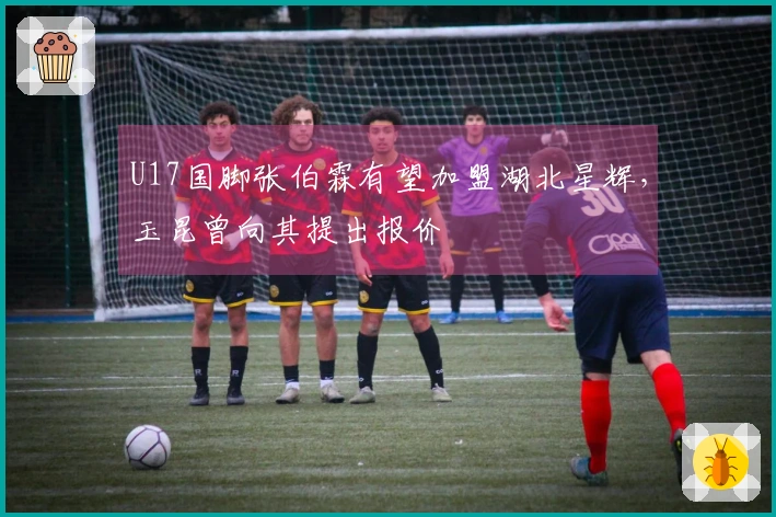 U17国脚张伯霖有望加盟湖北星辉，玉昆曾向其提出报价