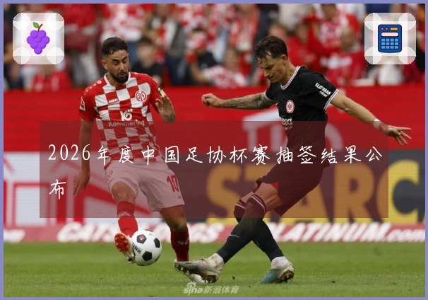 2026年度中国足协杯赛抽签结果公布
